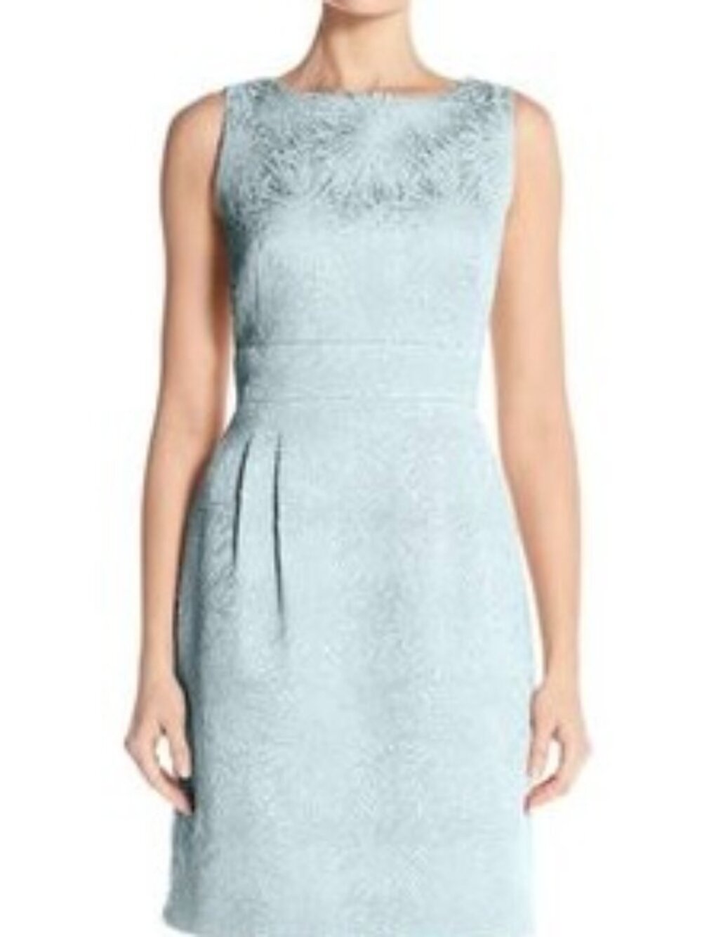 Tahari Arthur S Levine 16 Dress Plus Size Cocktail Sheath Semi Formal Jacquard